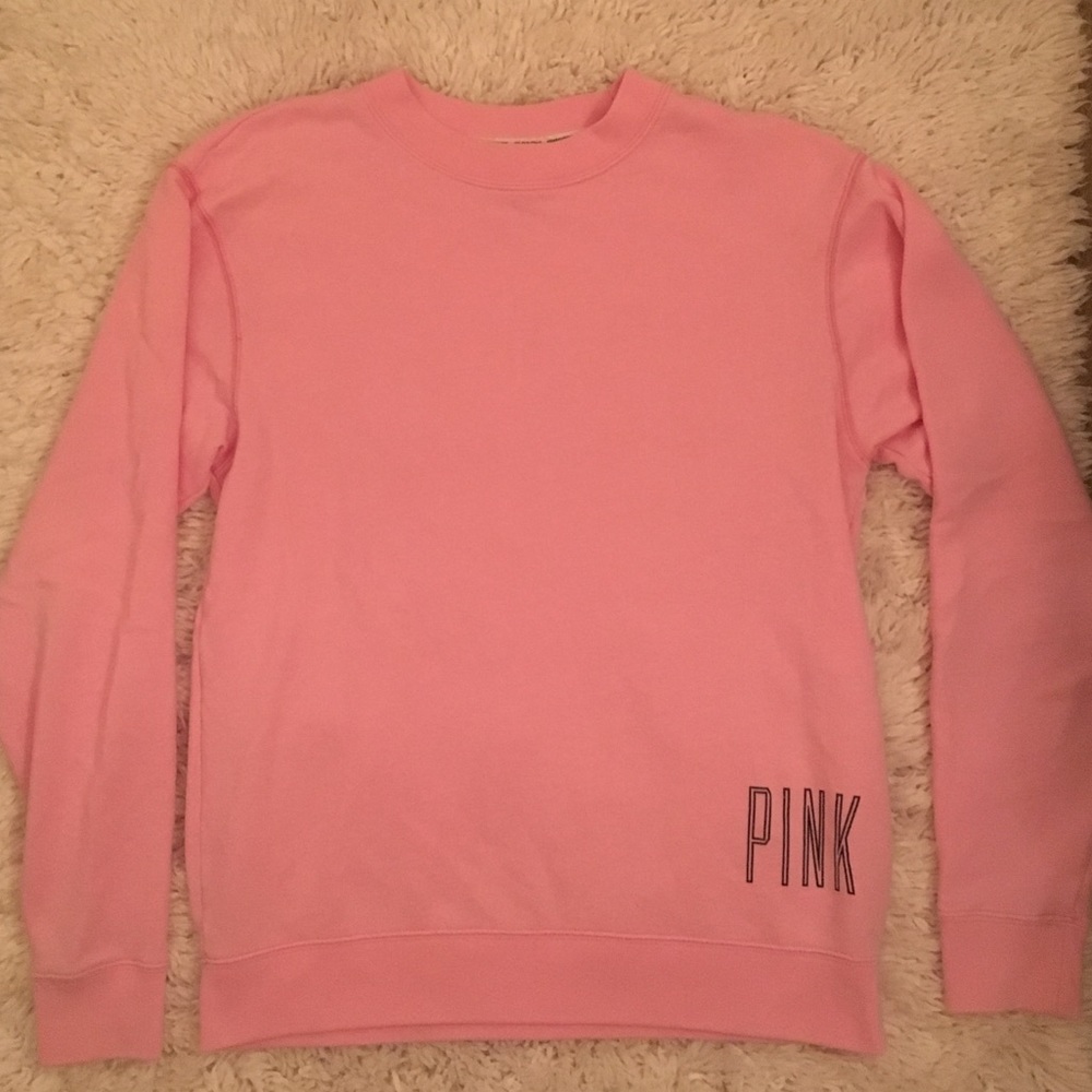 oversized pink sweater